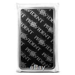 Provident Metals 10 Troy Oz. 999 Fine Silver Bar Brand New & Sealed In Plastic