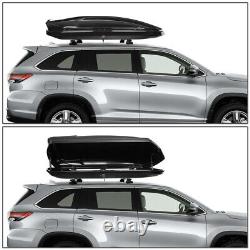 ROOF TOP CARGO STORAGE BOX BAGGAGE CARRIER With135CM ADJUSTABLE ALUMINUM CROSS BAR
