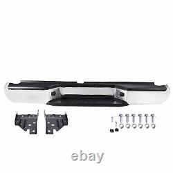 Rear Step Bumper Assembly For 2005-2021 Nissan Frontier Truck Chrome Complete