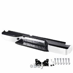 Rear Step Bumper Assembly For 2005-2021 Nissan Frontier Truck Chrome Complete