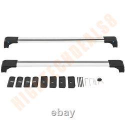 Roof Rack Cross Bar For 13-17 Mazda CX-5 CX5 Aluminum Crossbar w Anti-theft Lock