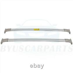 Roof Rack Cross Bar For 2016-2019 Lexus LX570 5.7L Luggage Carrier Cargo Silver