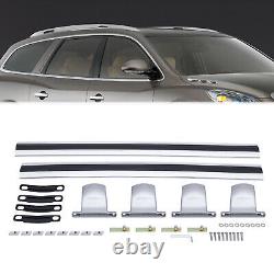 Roof Rack Kit Cross Bar Luggage Cargo Carrier Silver For 2009-2016 Buick Enclave