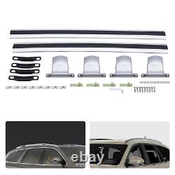 Roof Rack Kit Cross Bar Luggage Cargo Carrier Silver For 2009-2016 Buick Enclave
