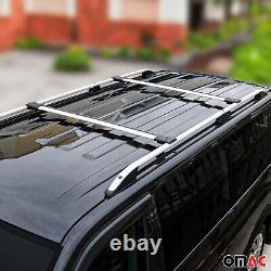 Roof Rack Rail Cross Bars Roof Set for Mitsubishi Outlander Sport 2011-2024 Gray