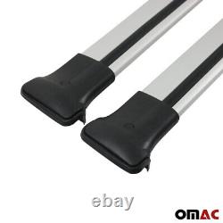 Roof Rack Rails Cross Bars Set Alu. 4 Pcs For VW Amarok 2011-2021