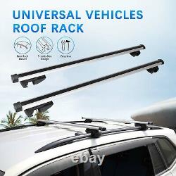 Roof Racks Aluminum Cross Bars For 2010-2017 Chevy Equinox /GMC Terrain Silver