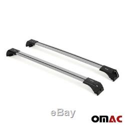 Roof Racks Cross Bars Luggage Carrier Silver Set for Buick Encore 2013