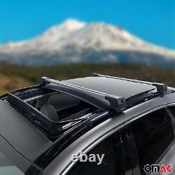 Roof Racks for BMW X5 2019-2023 Aluminum Cross Bars Luggage Carrier Silver 2x