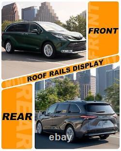 Roof Rails & Cross Bars For 2021 2024 Toyota Sienna Crossbar Accessories