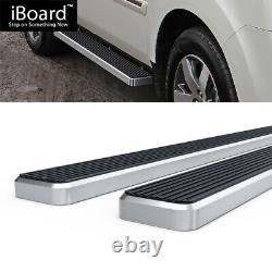 Running Board Side Step 5in Stainless Steel Polished Fit Honda Pilot 09-15