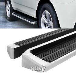 Running Board Style Side Step 6in Aluminum Silver Fit Honda Pilot 09-15