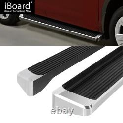 Running Board Style Side Step 6in Aluminum Silver Fit Toyota Highlander 14-19