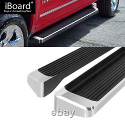 Running Board Style Side Step 6in Fit Chevy Silverado GMC Sierra Crew Cab 01-07