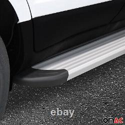 Running Boards Side Step Nerf Bars for Land Rover Range Rover 2003-2012 Silver