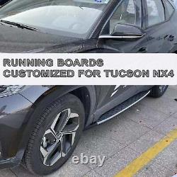 Running Boards Side Steps Nerf Bars For Hyundai Tucson 2022-2024
