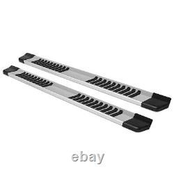 Running Boards Side Steps Rails Nerf Bars Premium 6in Aluminum OSA8889ALM-6