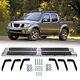 Running Boards for 2005-2024 Nissan Frontier Crew Cab 6 Nerf Bars Side Steps