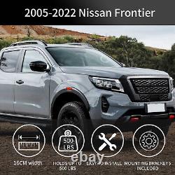 Running Boards for 2005-2024 Nissan Frontier Crew Cab 6 Nerf Bars Side Steps