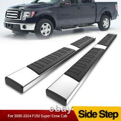Running Boards for 2009-2014 Ford F-150 Super Crew Cab 6 Nerf Bars Side Steps H