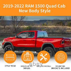Running Boards for 2019-2023 Dodge Ram 1500 Quad Cab 6 Nerf Bars Side Steps