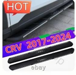 Running board fit for HONDA CRV CR-V 2017-2024 side step Nerf bar outdoors 2PCS