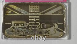 SAC 2021 1ozt. 999 Silver Welcome to Britain New Nostalgic Art Bar