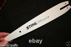 STIHL 12 inch carving kit bar 1/4 pitch with chain and sprocket for MS192T 200T