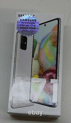 Samsung Galaxy A71 SM-A715F/DS Unlocked Brand New Prism Silver