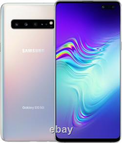 Samsung Galaxy S10 5G G977U 256GB Crown Silver AT&T T-Mobile Sprint Verizon A+++