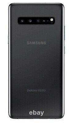 Samsung Galaxy S10 5g Sm-g977u 256gb Silver Verizon Unlocked At&t Fedex 2 Day