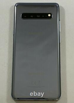 Samsung Galaxy S10 5g Sm-g977u 256gb Silver Verizon Unlocked At&t Fedex 2day