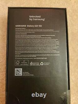 Samsung Galaxy S21+ Plus 5G (Factory Unlocked) 128GB Phantom Silver US Version
