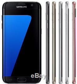 Samsung Galaxy S7 Edge SM-G935F (FACTORY UNLOCKED) White Black Silver Gold Blue