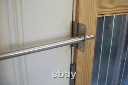 See-safe Security Solid Door Bar Lock New In Box Flush Fold Barricade