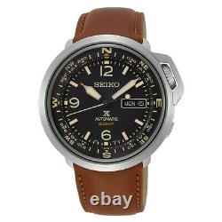 Seiko Land Prospex SRPD31K1 Field Brown Leather Strap Automatic Watch 20 Bar