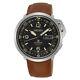 Seiko Land Prospex SRPD31K1 Field Brown Leather Strap Automatic Watch 20 Bar