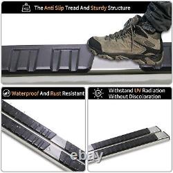 Side Step Nerf Bars Running Board for 19-22 RAM 1500 Crew Cab 4 Door, L+R