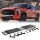 Side Step Nerf Bars Running Boards for 2022-2024 Toyota Tundra Crew Max Cab 2pcs