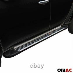 Side Steps Running Boards For Buick Encore 2013-2019 Aluminum Nerf Bars 2 Pcs