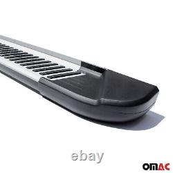 Side Steps Running Boards Nerf Bars Aluminum 2 Pcs. Fits for Honda CRV 2007-2011
