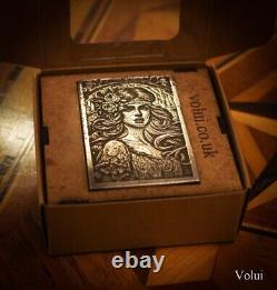 Silver Bar Art Nouveau Eleanor Design Collectable Sand Cast Hand Finished NEW