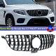 Silver Bar GTR Front Upper Grille For Benz W166 GLE350 GLE450 GLE63 2015-2019