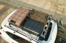Silver Car Top Roof Rack Cross Bar Luggage Cargo Box Aluminum Alloy Universal