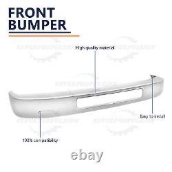 Silver Front Bumper Face Bar For 2008-2019 Ford Econoline E150 E250 E350 E450