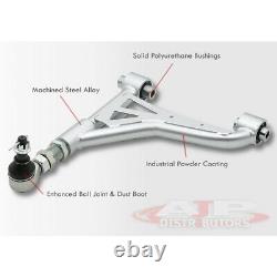 Silver Pillowball Rear Upper Adjustable Camber Kit For 1998-2005 GS300 / IS300