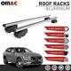 Silver Roof Rail Rack Alu. Cross Bars Luggage Carrier For Volvo XC60 2018-2023
