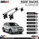 Silver Smooth Top Roof Rack Cross Bar Luggage Carrier For Acura RDX 2007-2012