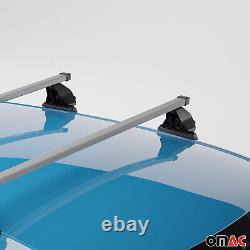Smooth Roof Rack For Ford Fusion Sedan 2016-2023 Silver Cargo Carrier Cross Bar