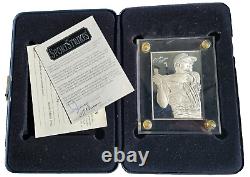 SportStrikes Mickey Mantle 6 Troy oz. 999 Fine Silver Bar /750